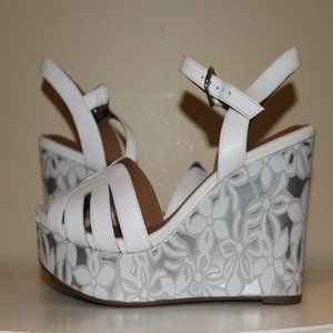 Beautiful white wedge